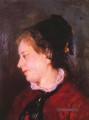 Porträt von Madame Sisley Mütter Kinder Mary Cassatt